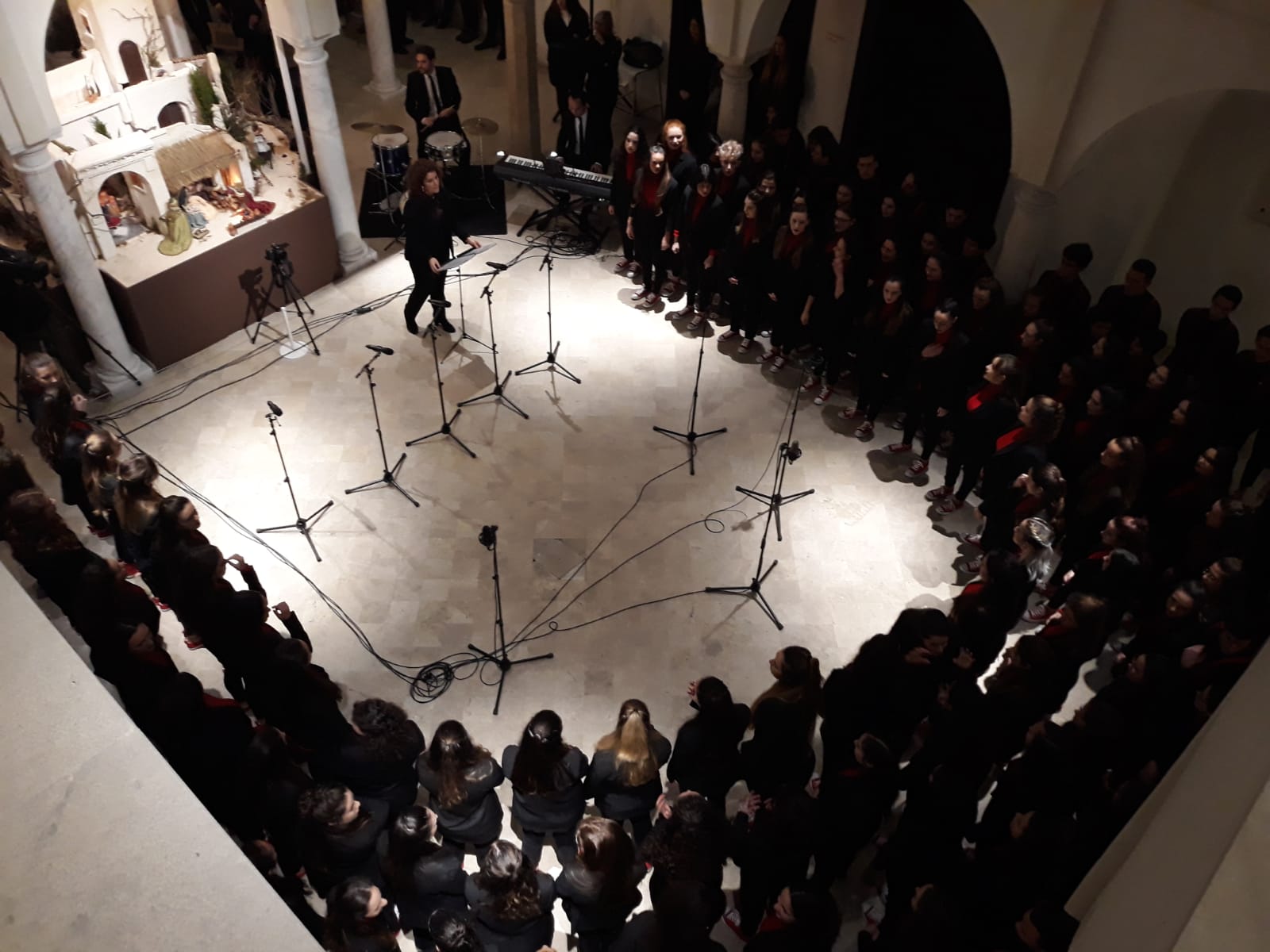 Coral de ESAEM en el Museo Thyssen por Navidad