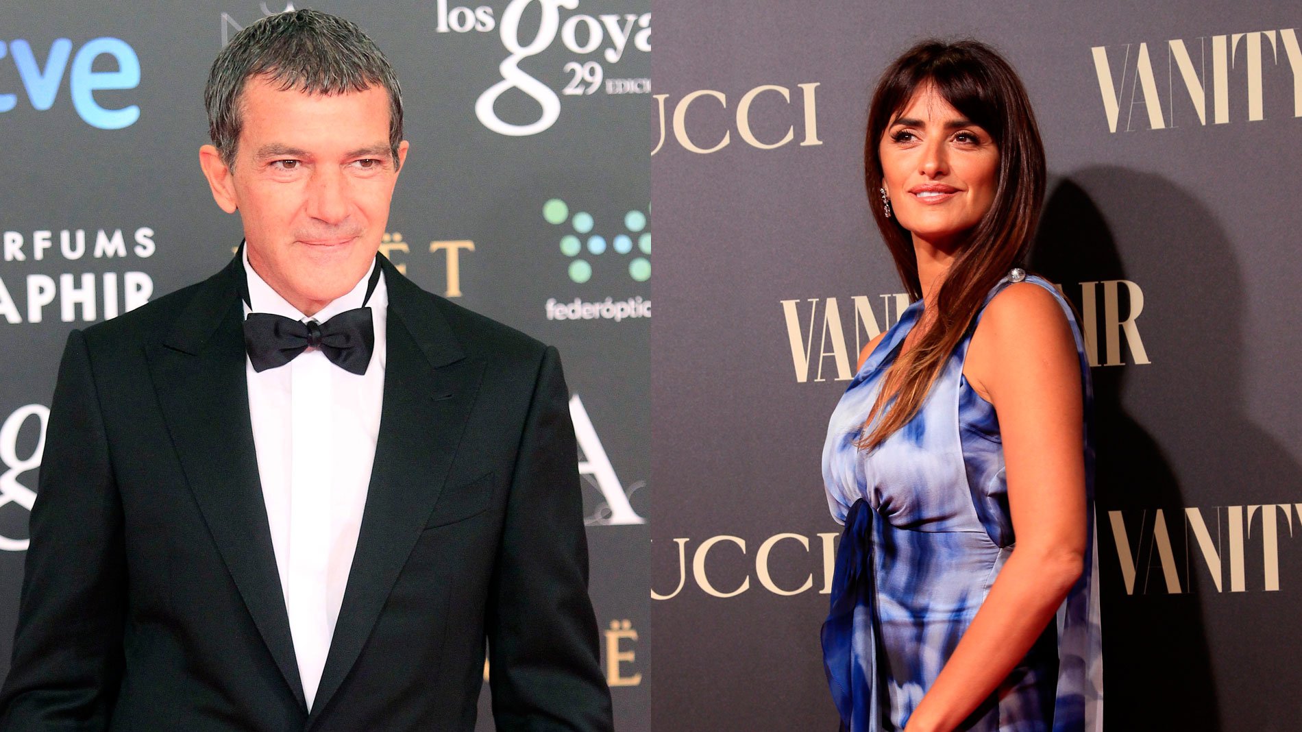 Antonio Banderas y Penélope Cruz nominados a los Globo de Oro 2019