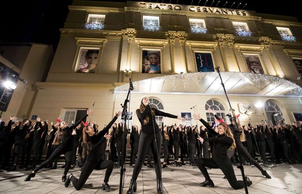 La Coral de ESAEM abre la Navidad en Málaga