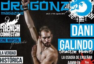 Dani Galindo, portada de Dragonz