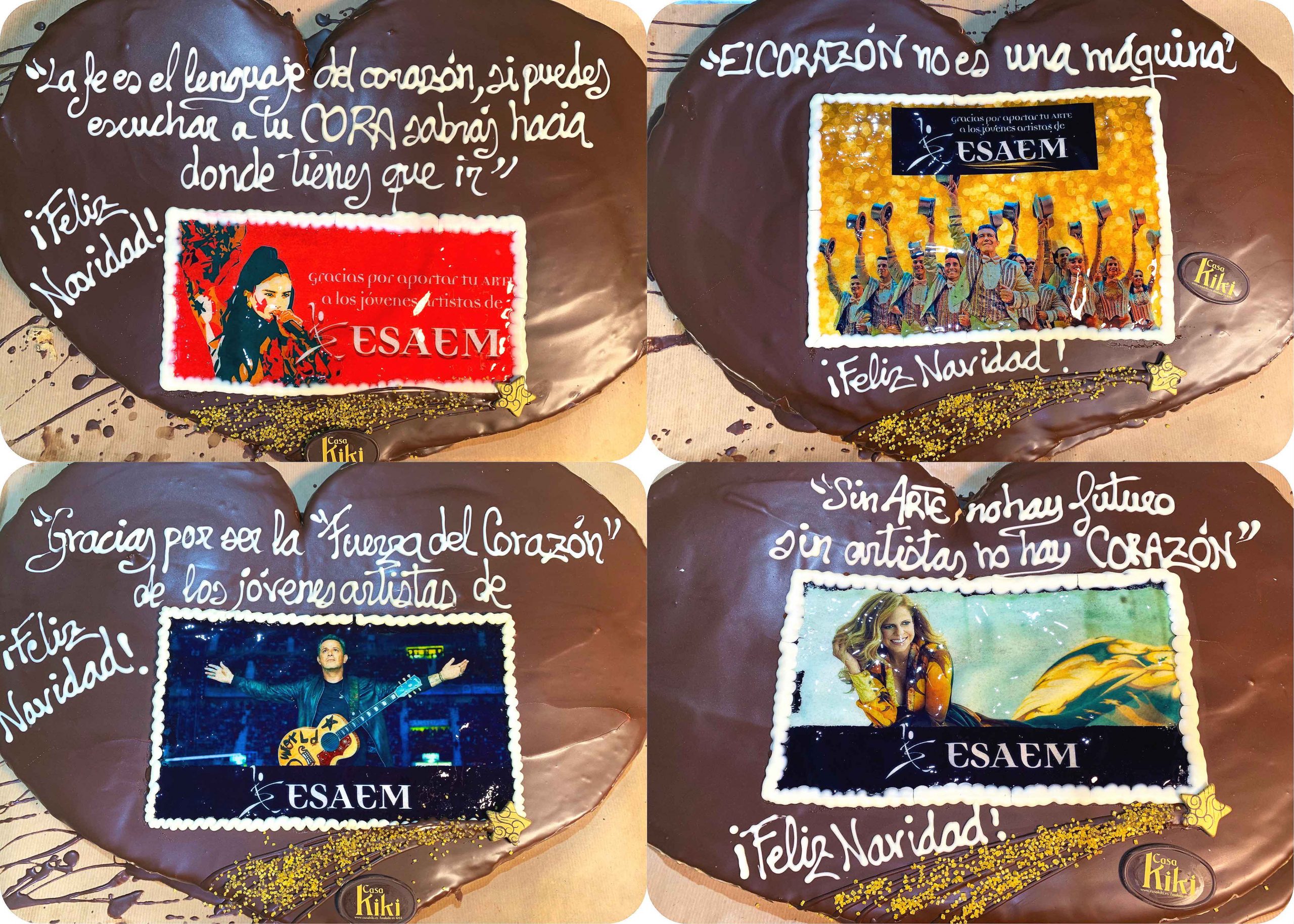 Palmeras de ESAEM para Alejandro Sanz Antonio Banderas Rosalia Pastora Soler